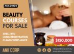 SHELL RTO, Long Registration, Clean Compliance, Beauty Courses For Sale - AKG20097
 - SHELL RTO, Long Registration, Clean Compliance, Beauty Courses For Sale - AKG20097
