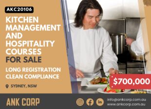 Well-established, Long Registration, Kitchen Management and Hospitality College in NSW for Sale - AKC20106
